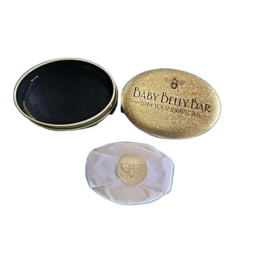 Honey House Naturals Solid Lotion Soap Baby Belly Bee Bar For Dry Itchy Skin